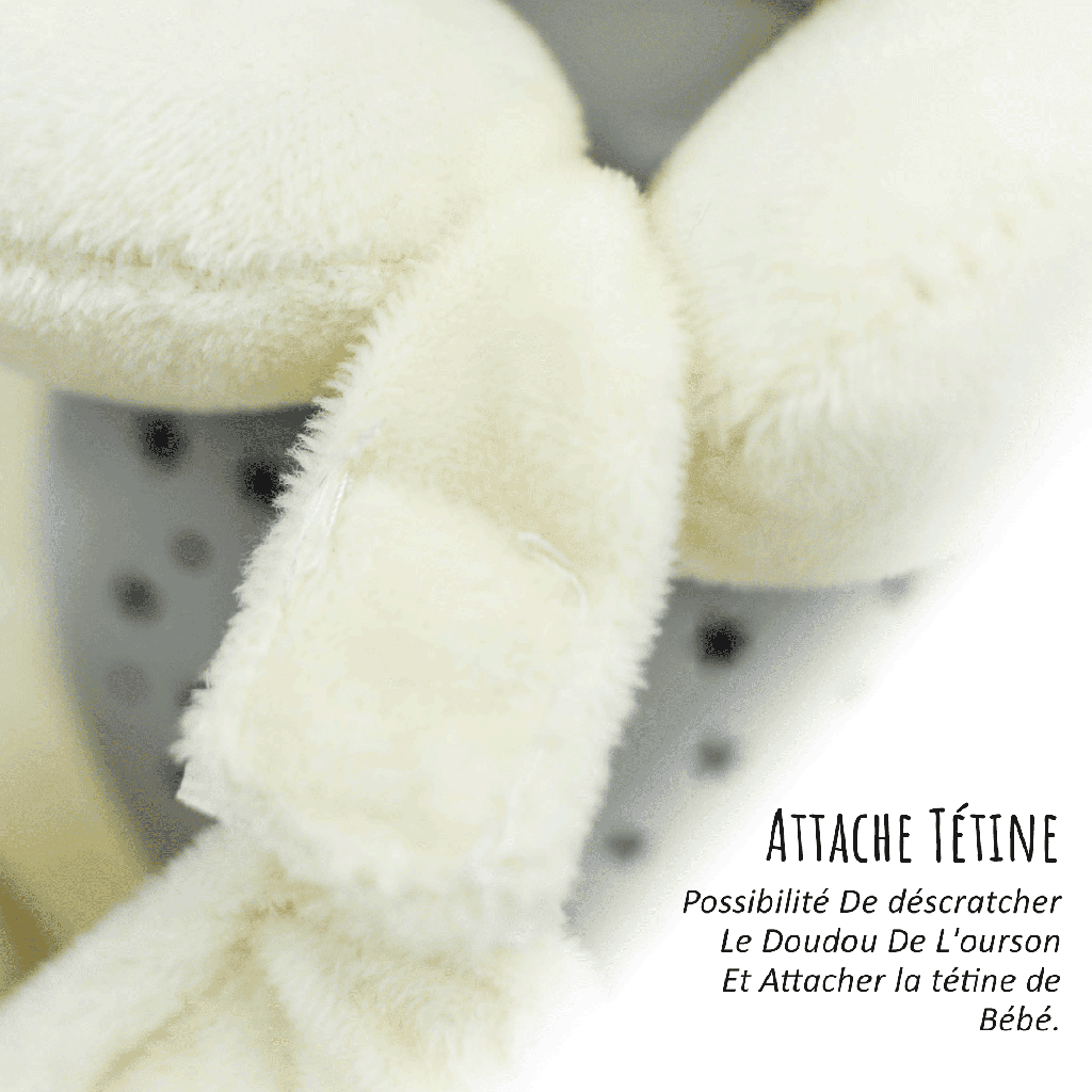 JABAR L'OURSON INTERACTIF- DÉTECTEUR DES CRIS DU BÉBÉ