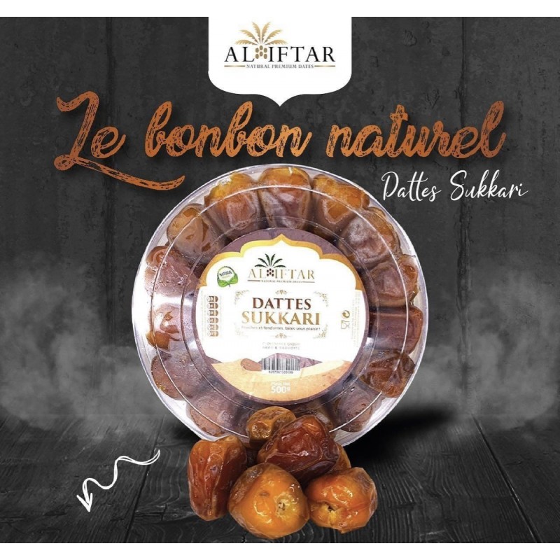 DATTES SUKKARI - AL IFTAR 1 acheté = 1 offert
