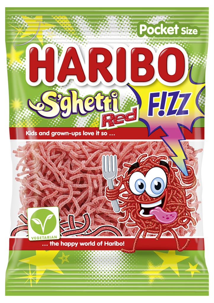BONBONS HARIBO S'GHETTI RED
