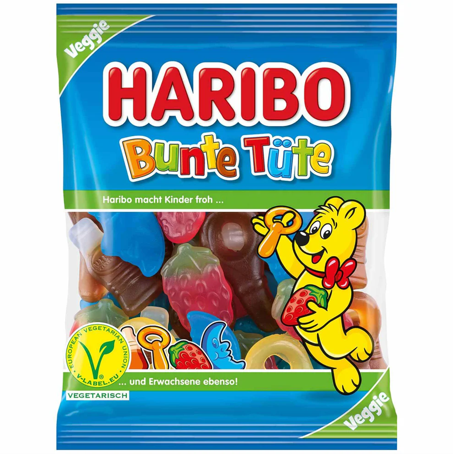 BONBONS HARIBO BUNTE TUTE