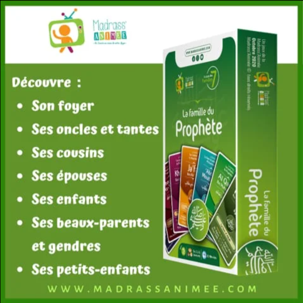 JEU DES 7 FAMILLES - LA FAMILLE DU PROPHETE
