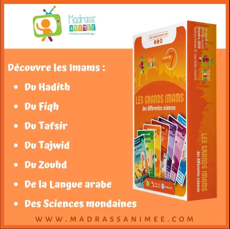JEU DES 7 FAMILLES - LES GRANDS IMAMS