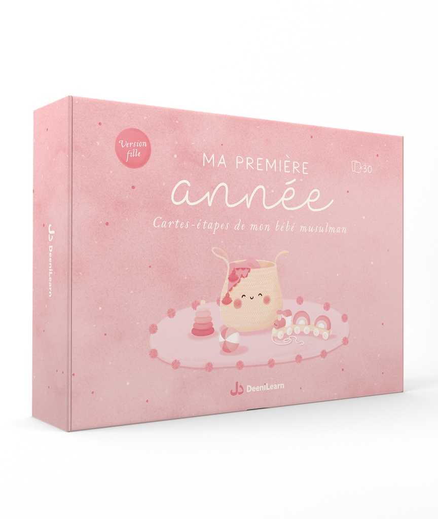 MA PREMIERE ANNEE - Cartes-étapes de mon bébé musulman (version fille)