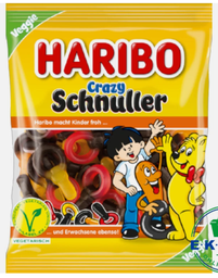 [Haribo] BONBONS HARIBO CRAZY SCHNULLER
